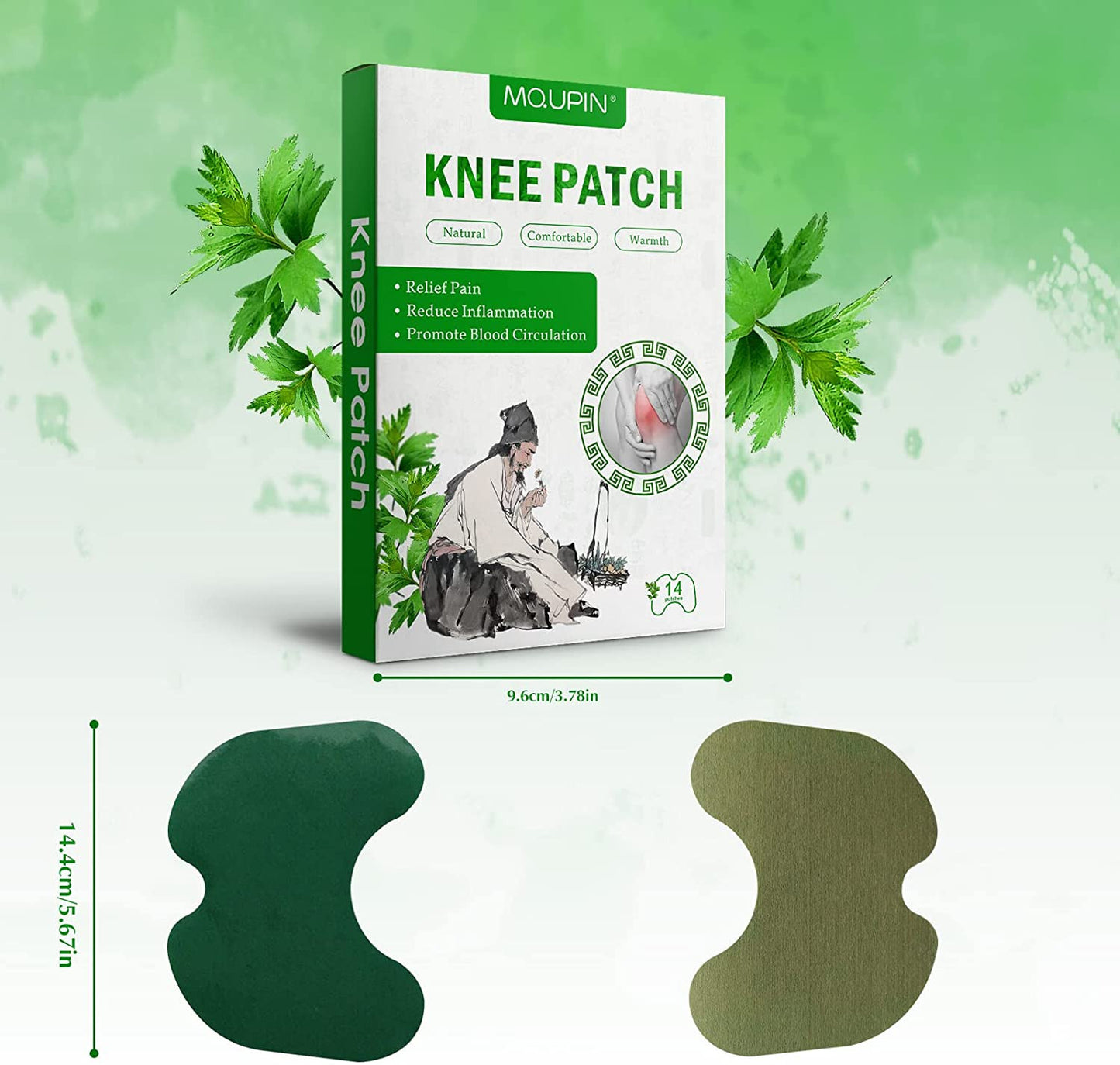 Parches para Rodillas MQuPin® x30 unidades