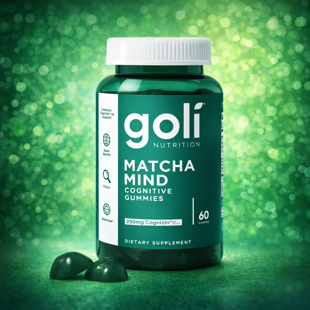 Suplemento Goli verde x 60 para la concentración