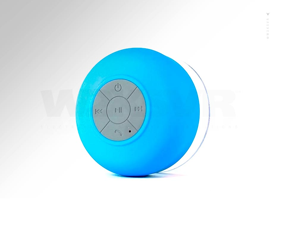 Bocina Bluetooth para ducha