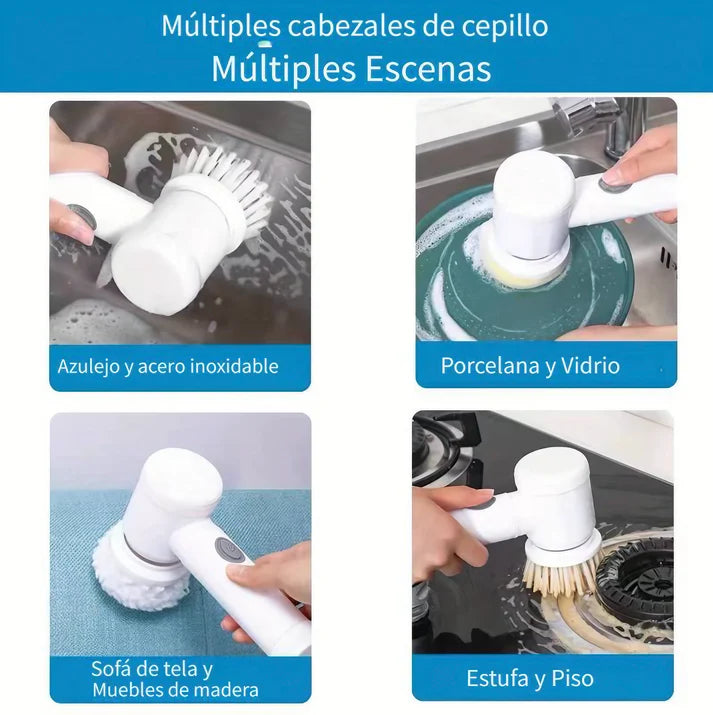 CEPILLO DE LIMPIEZA ELECTRICO 3 en 1