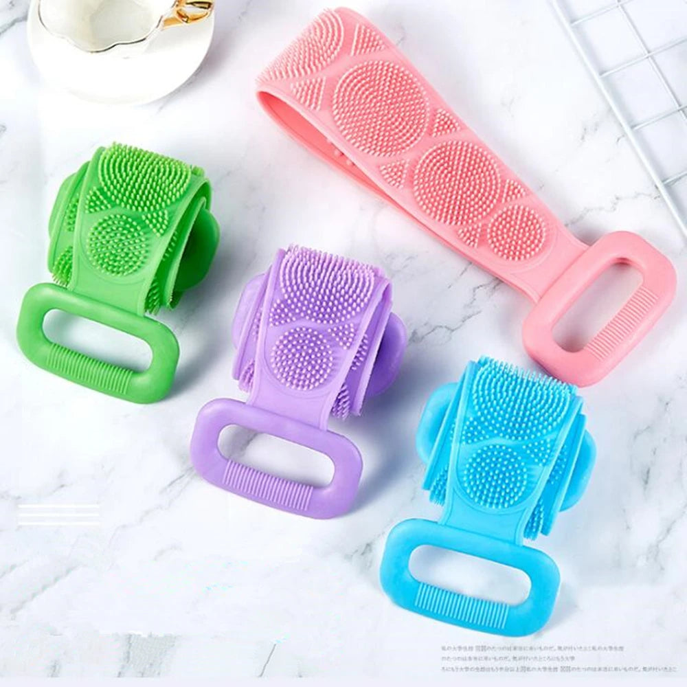 Cepillo de Silicona ShowerGlide® para ducha
