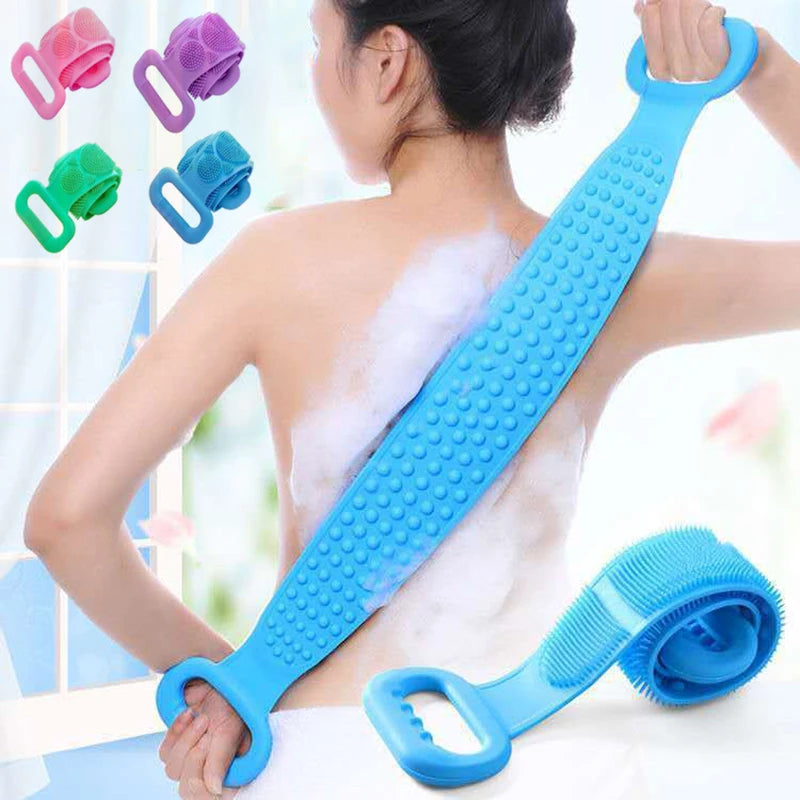 Cepillo de Silicona ShowerGlide® para ducha