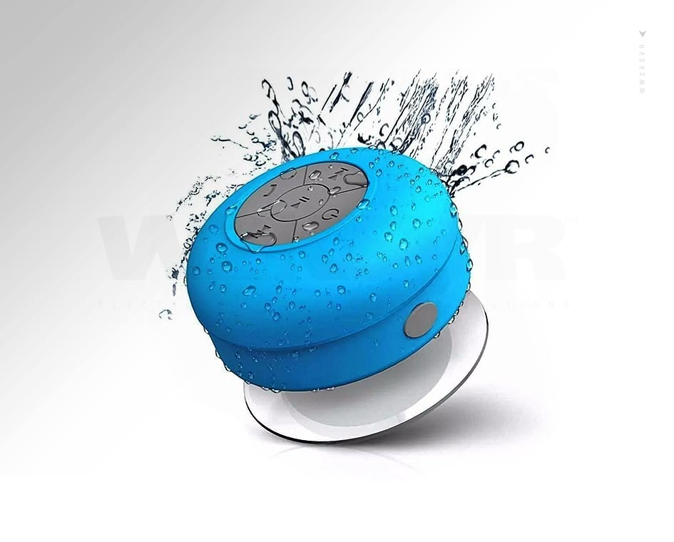 Bocina Bluetooth para ducha