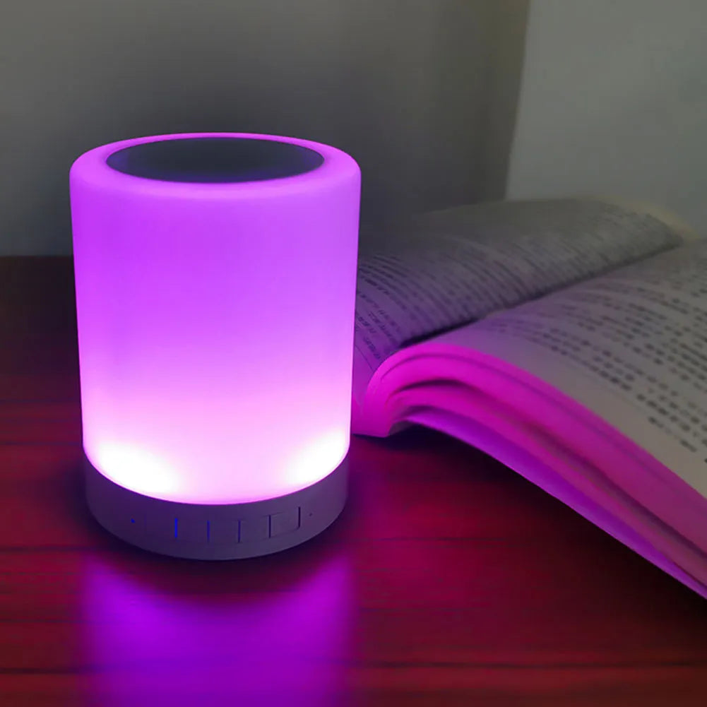 Lámpara Tactil con bocina bluetooth