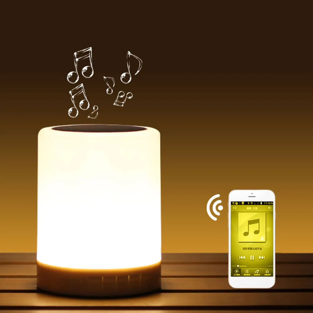 Lámpara Tactil con bocina bluetooth