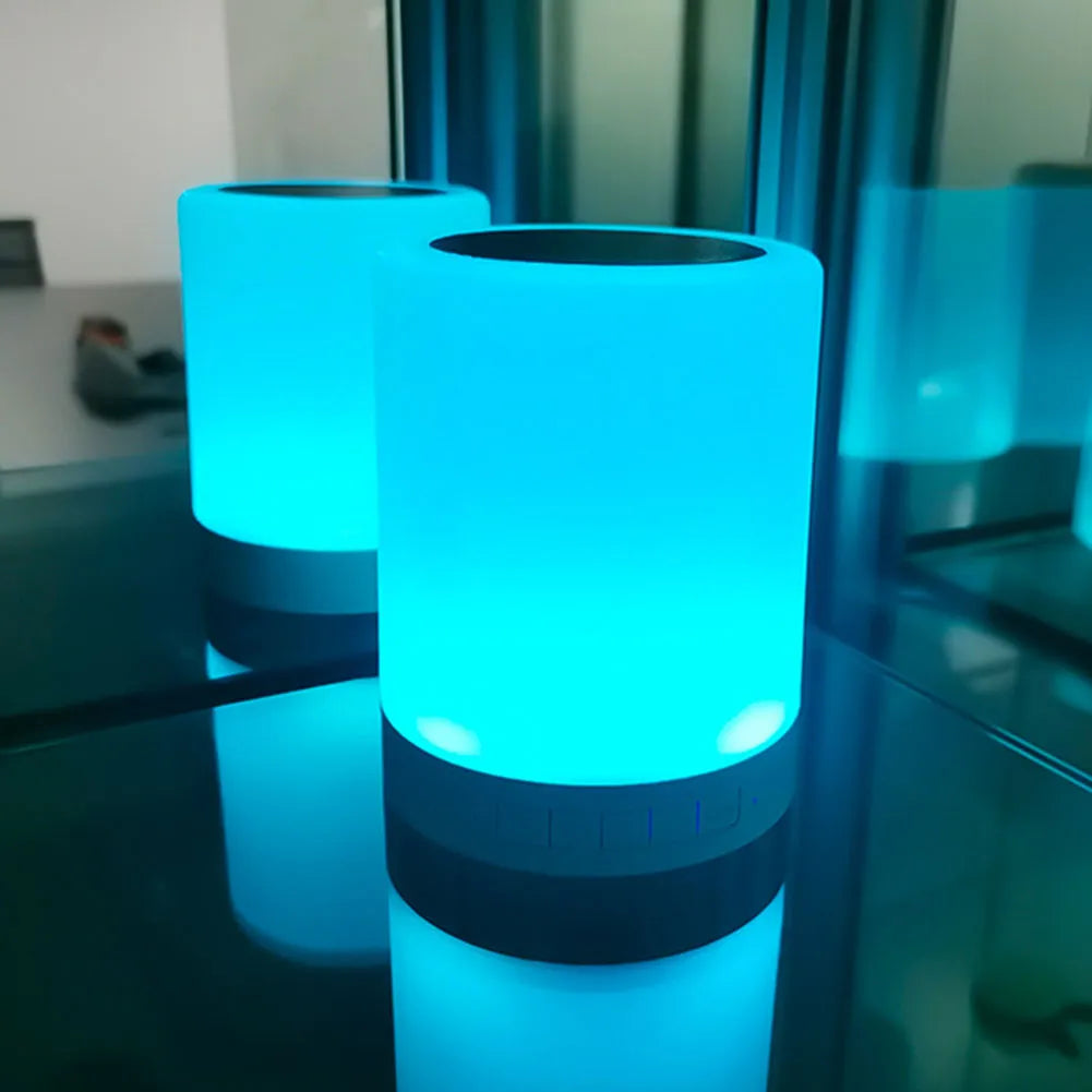 Lámpara Tactil con bocina bluetooth