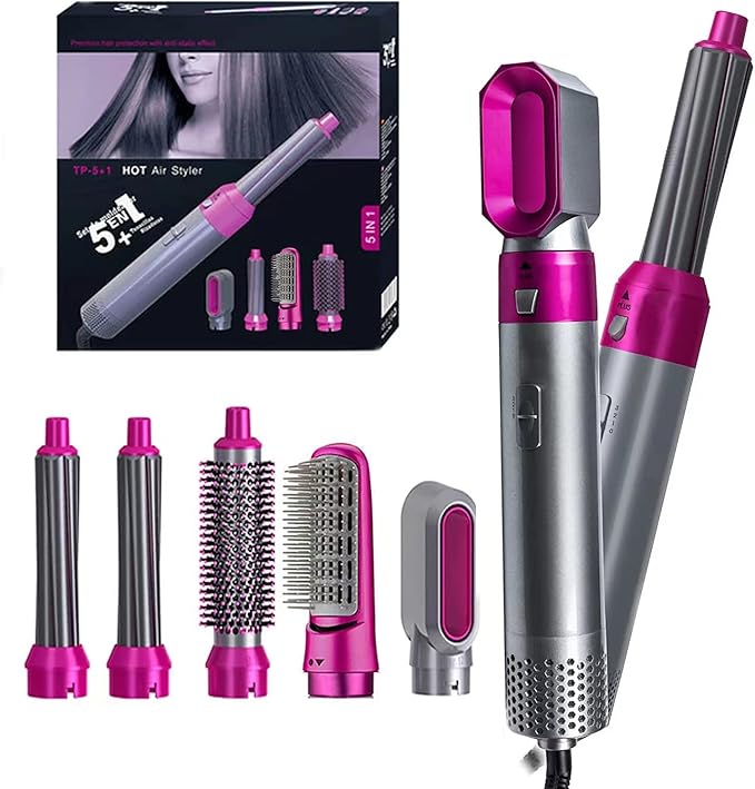 Rizadora 5 en 1 Styler® – La herramienta todo en uno para un look perfecto todos los días