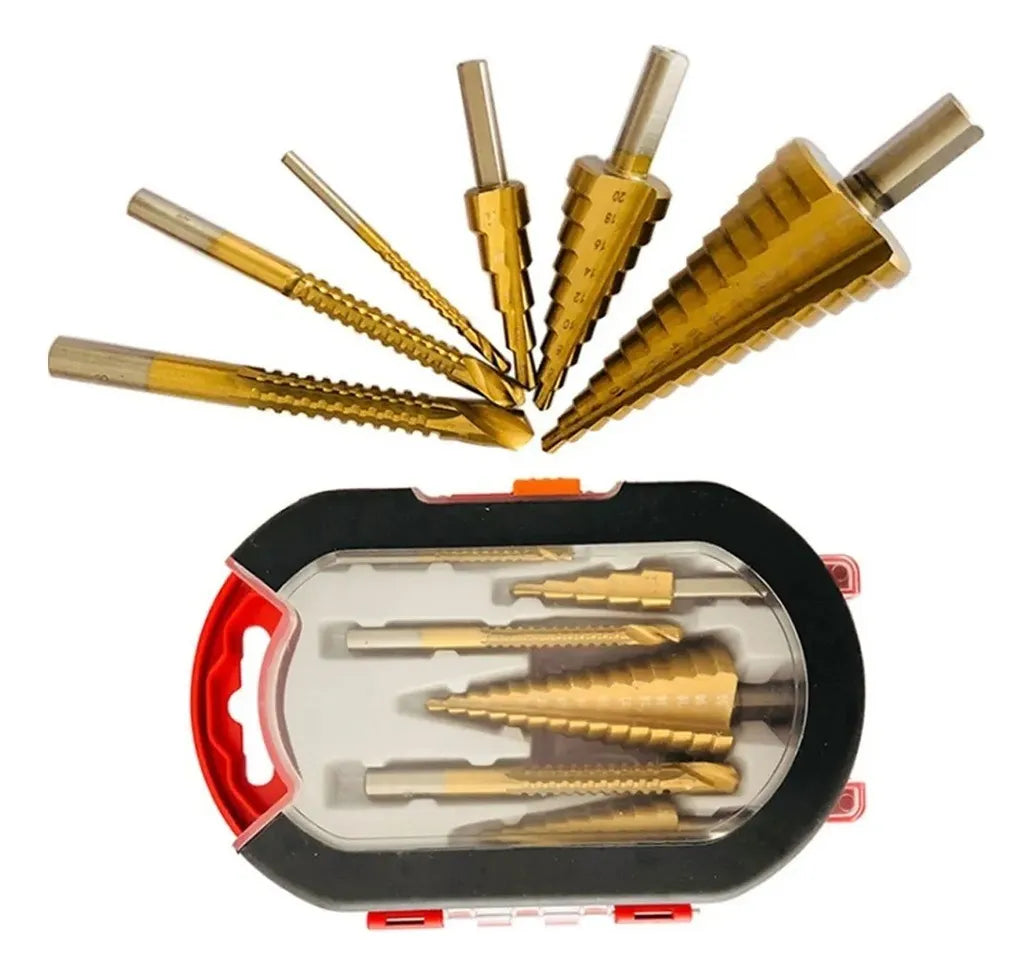 Set de Brocas de Titan x6 🔧 | Potencia y Versatilidad en Cada Perforación
