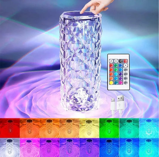 Lámpara LED  Recargable| 16 colores RGB