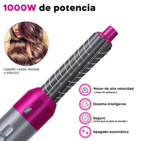 Rizadora 5 en 1 Styler® – La herramienta todo en uno para un look perfecto todos los días