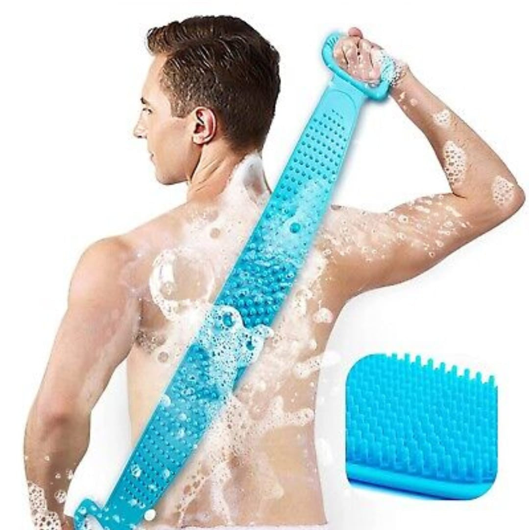Cepillo de Silicona ShowerGlide® para ducha