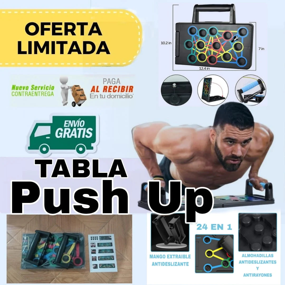 Tabla FlexiCore® Multifuncional para flexiones