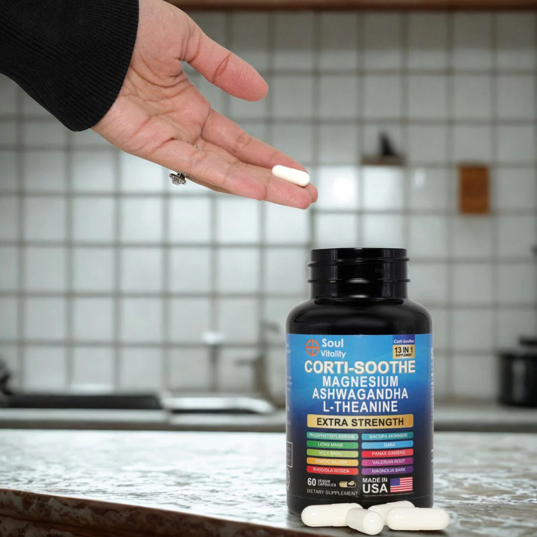 Corti-sooethe™| Glycinato de magnesio x60 + Vitamina B de regalo