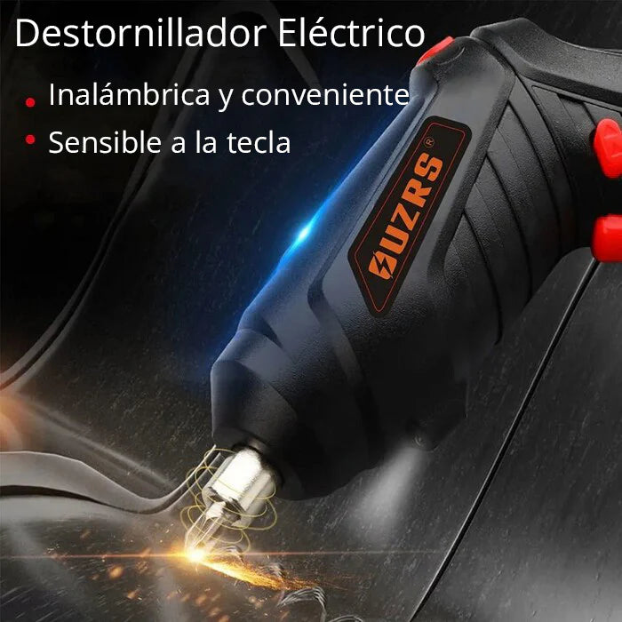 🔋🧰 Destornillador Inalámbrico: compacto, potente y recargable por USB