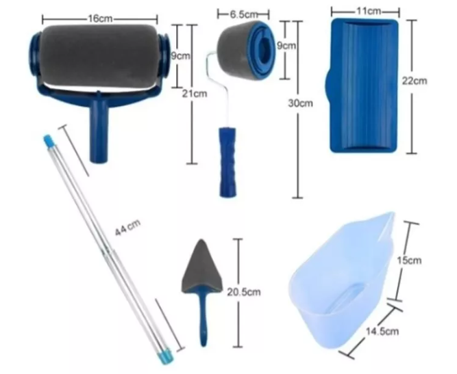 Kit De Pintura Rodillo Rellenable 6 Pzs PaintRoll®